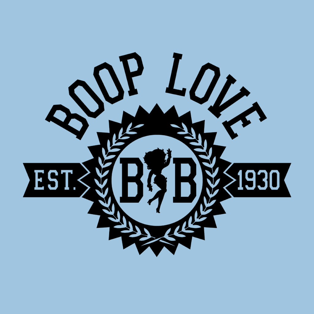 Betty Boop BB Crest Emblem Kids Sweatshirt-Betty Boop Shop