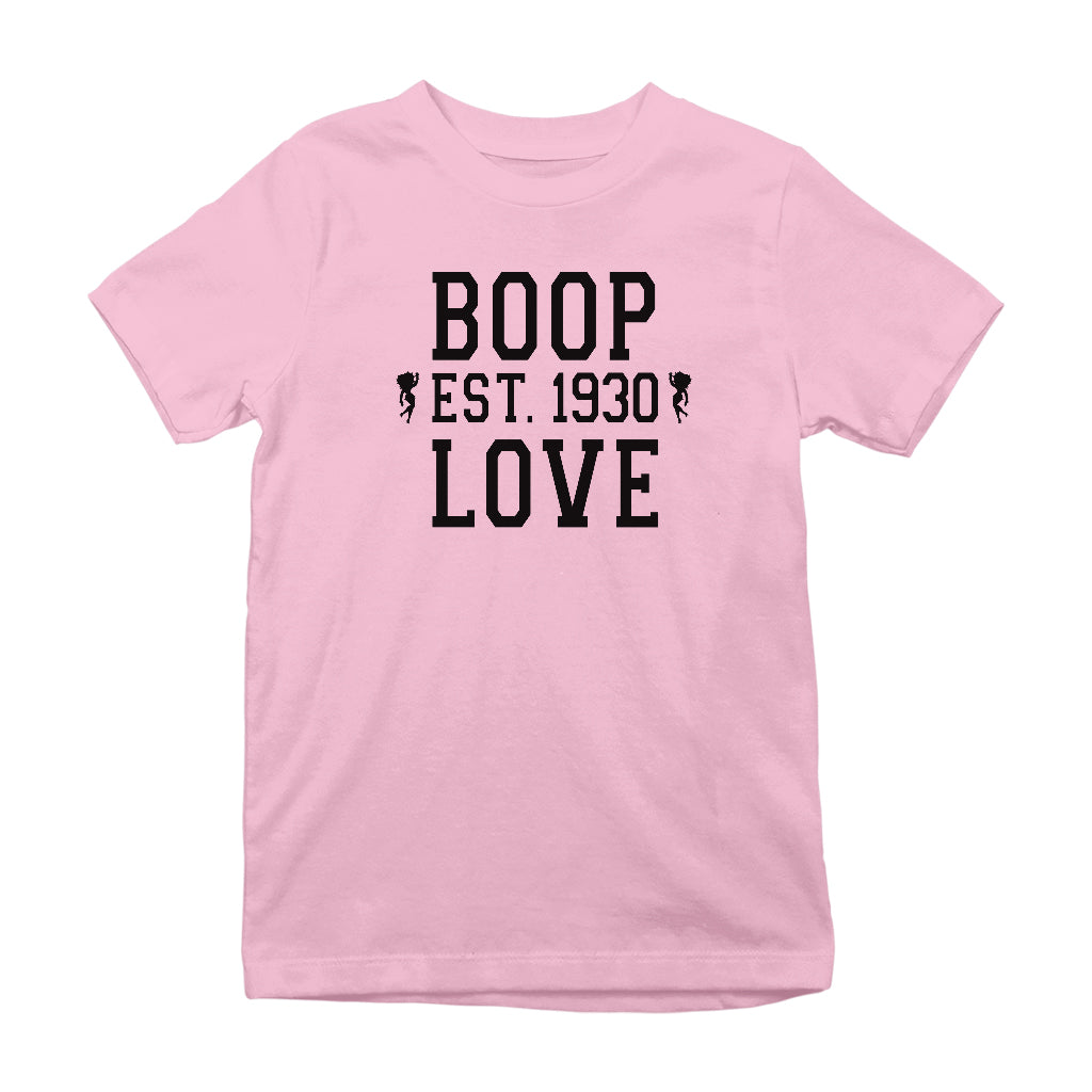 Betty Boop Love Est.1930 Kids T-Shirt-Betty Boop Shop