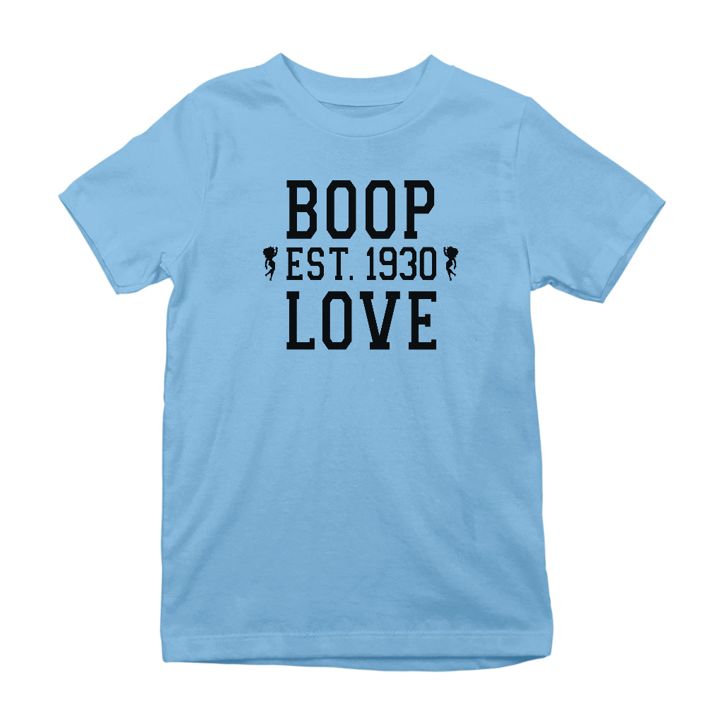 Betty Boop Love Est.1930 Kids T-Shirt-Betty Boop Shop
