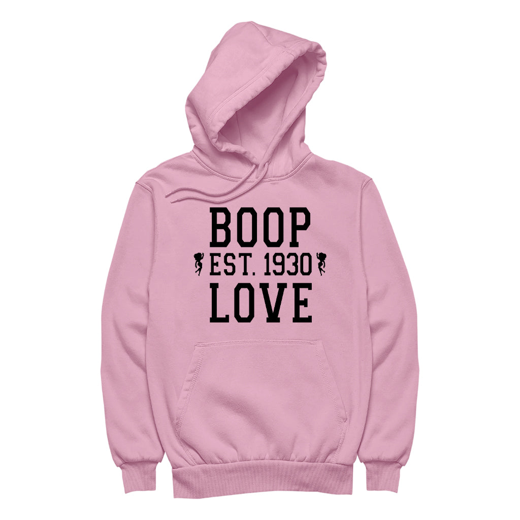 Betty Boop Love Est.1930 Men's Hooded Sweatshirt-Betty Boop Shop