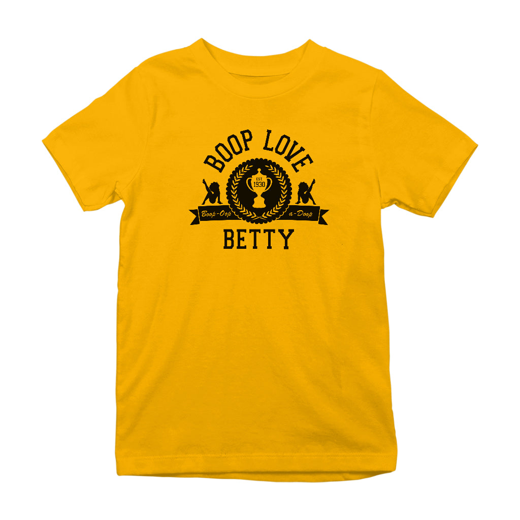 Betty Boop Boop Love Est.1930 Kids T-Shirt-Betty Boop Shop