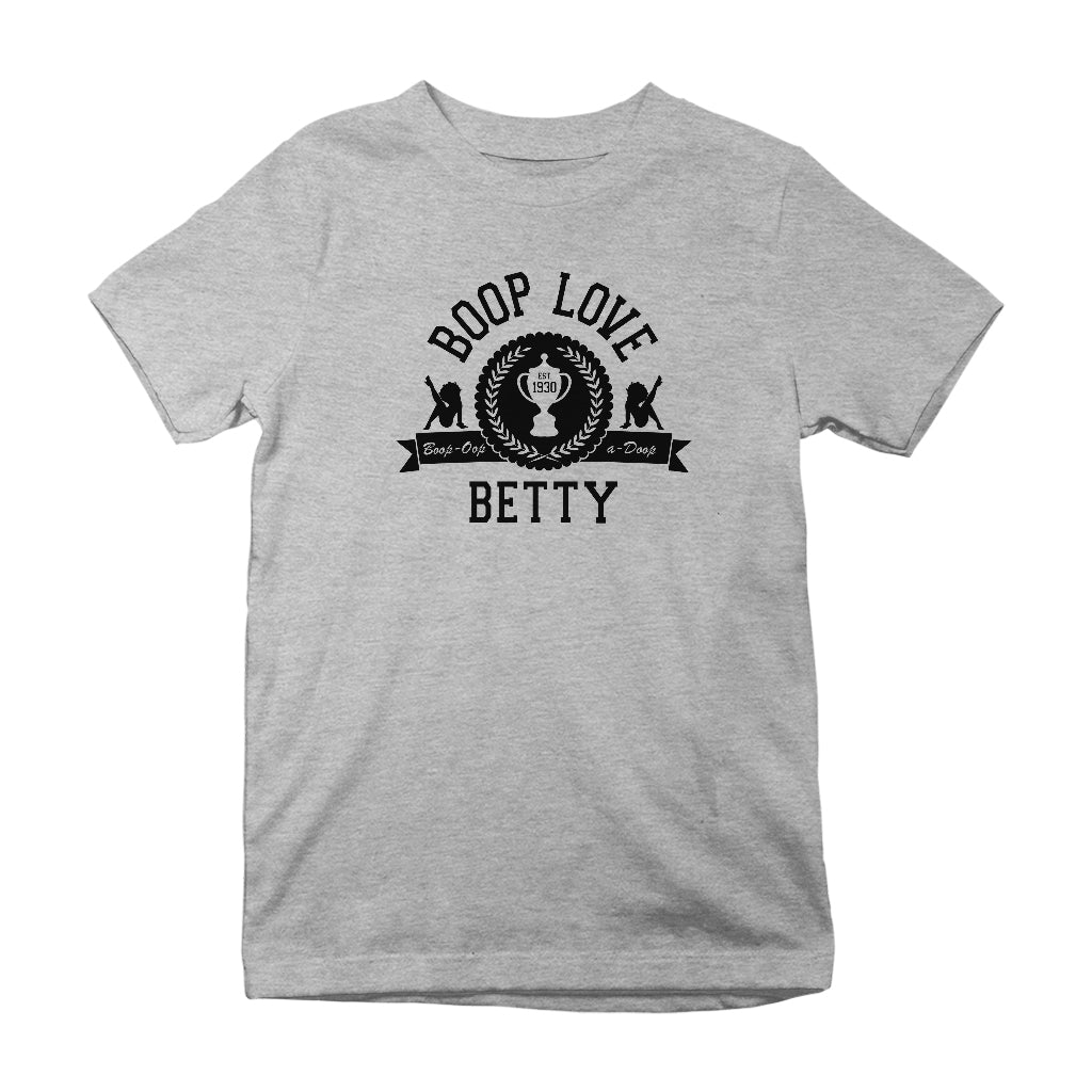 Betty Boop Boop Love Est.1930 Kids T-Shirt