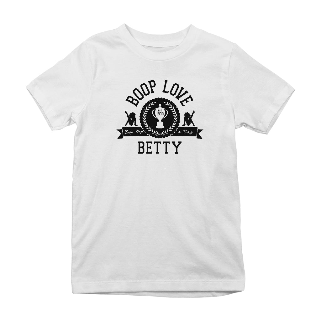 Betty Boop Boop Love Est.1930 Kids T-Shirt-Betty Boop Shop