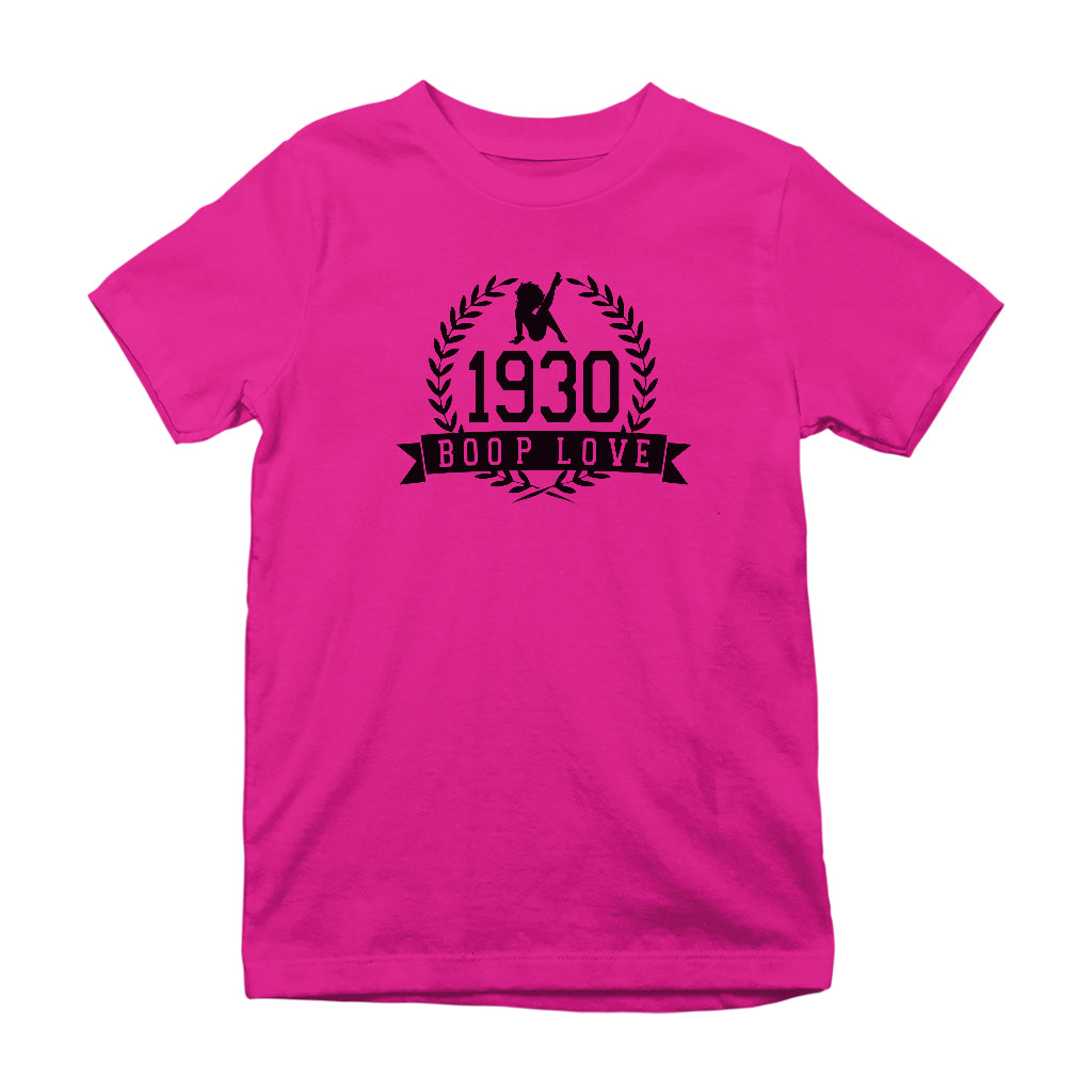 Betty Boop 1930 Crest Kids T-Shirt-Betty Boop Shop