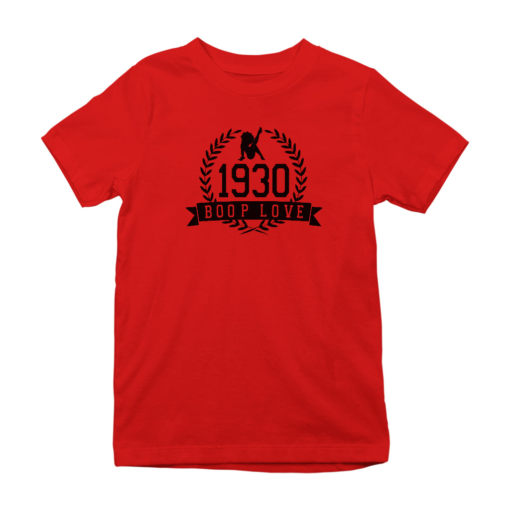 Betty Boop 1930 Crest Kids T-Shirt-Betty Boop Shop