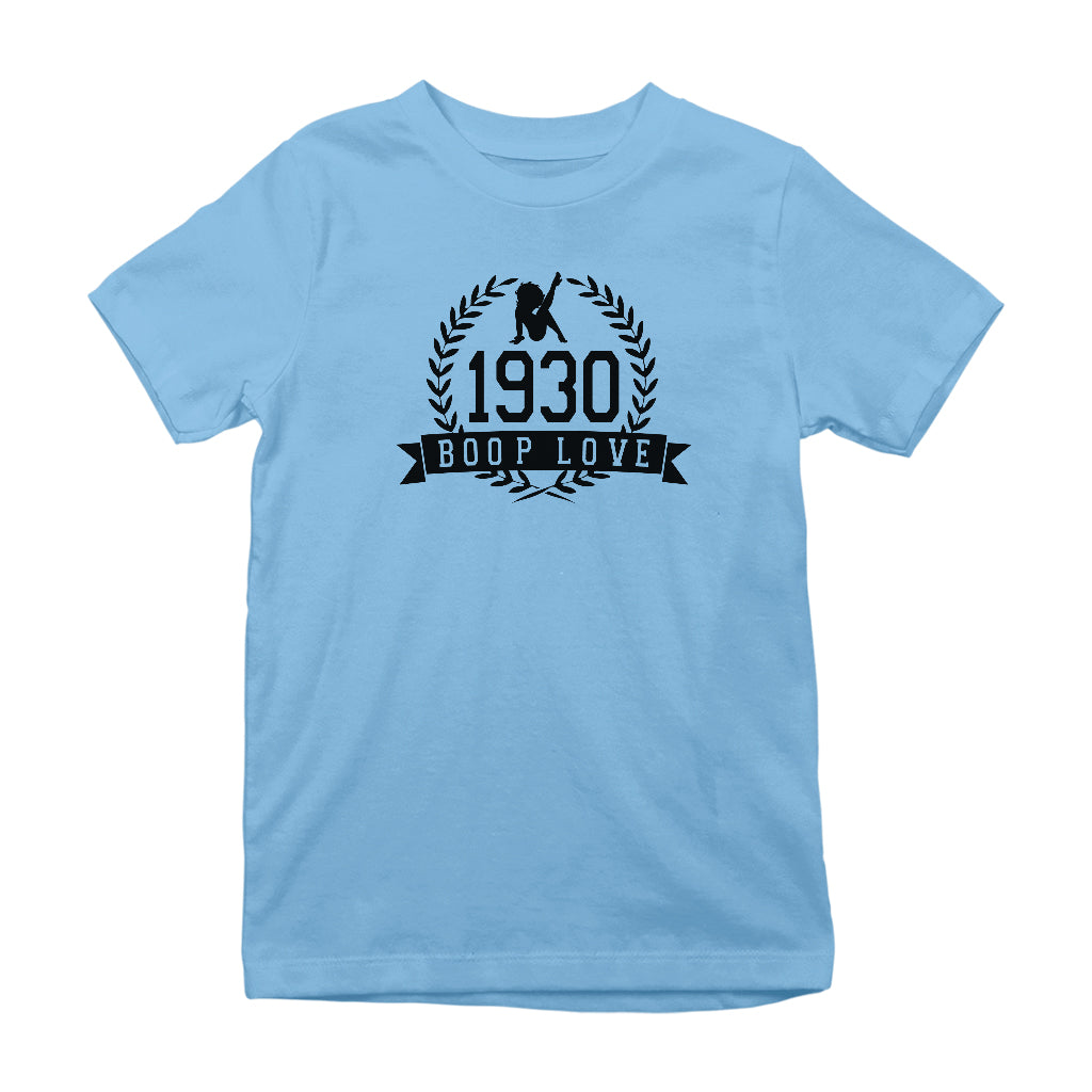 Betty Boop 1930 Crest Kids T-Shirt-Betty Boop Shop