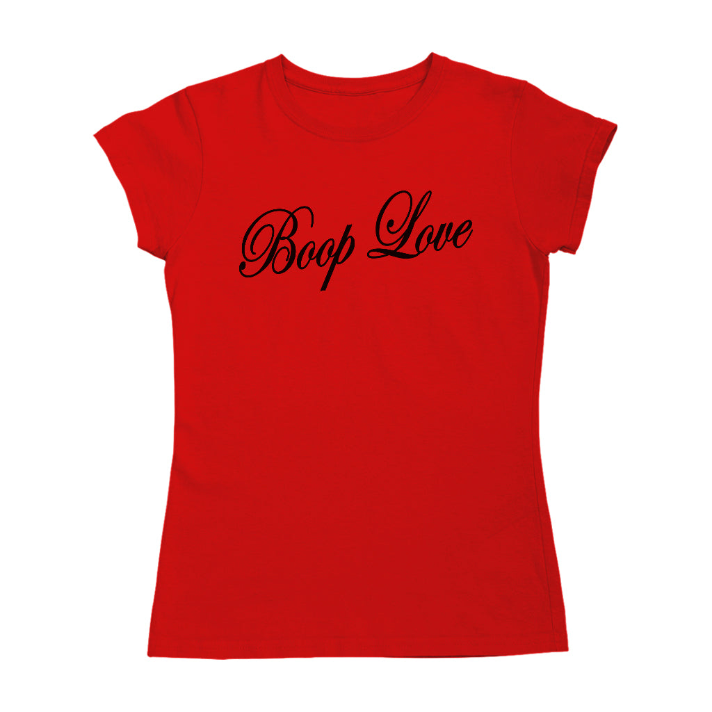 Bettu Boop Boop Love Women's T-Shirt-Betty Boop Shop