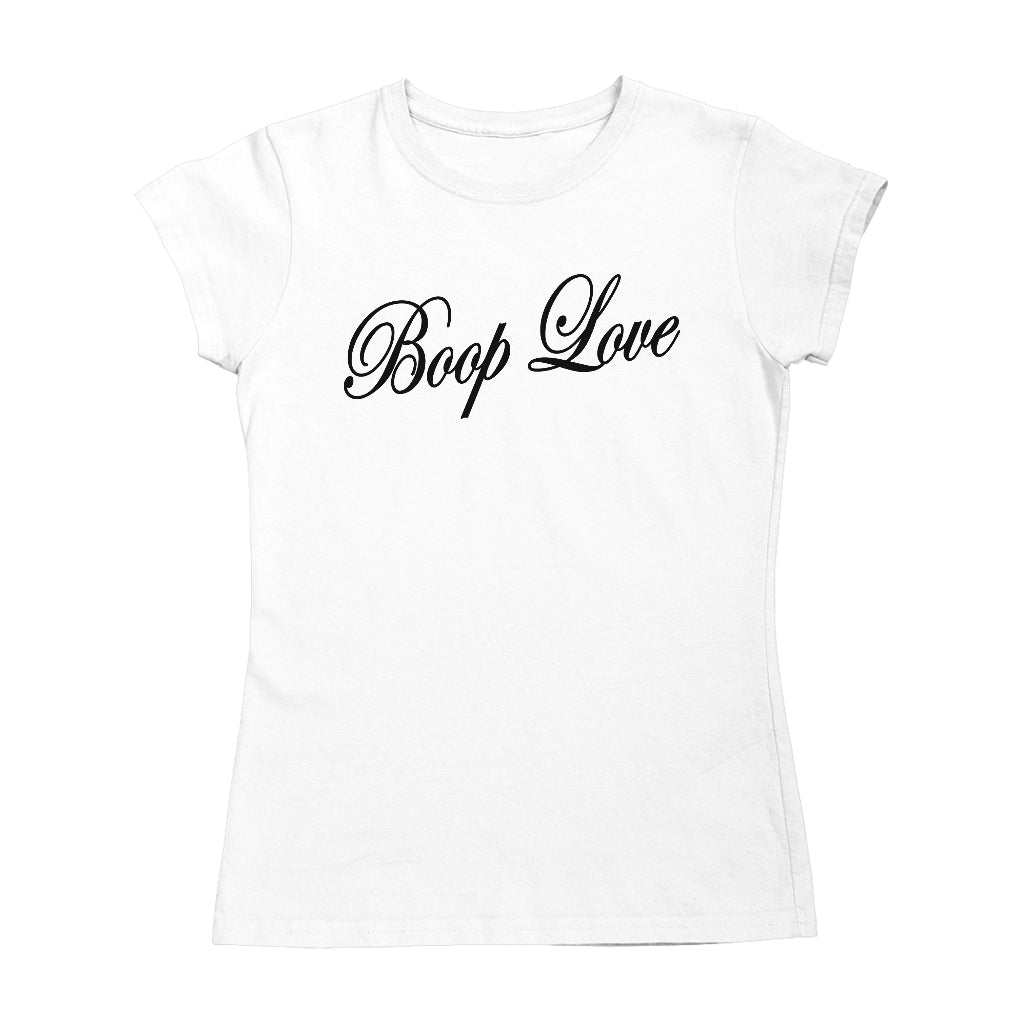 Bettu Boop Boop Love Women's T-Shirt-Betty Boop Shop