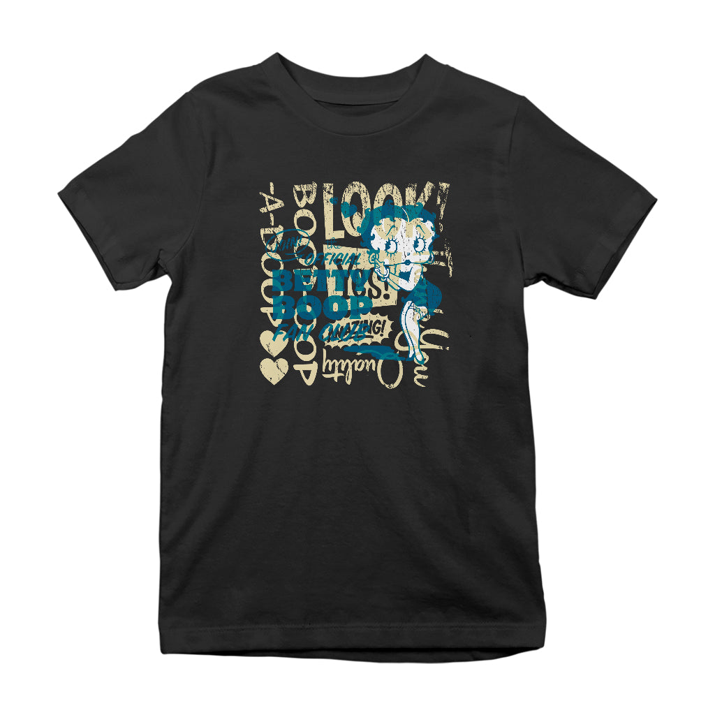 Betty Boop Join The Fan Club Kids T-Shirt