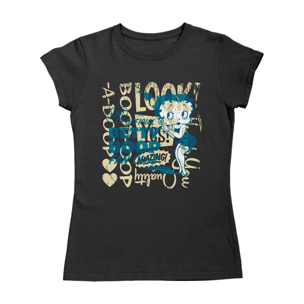 Betty Boop Join The Fan Club Women's T-Shirt