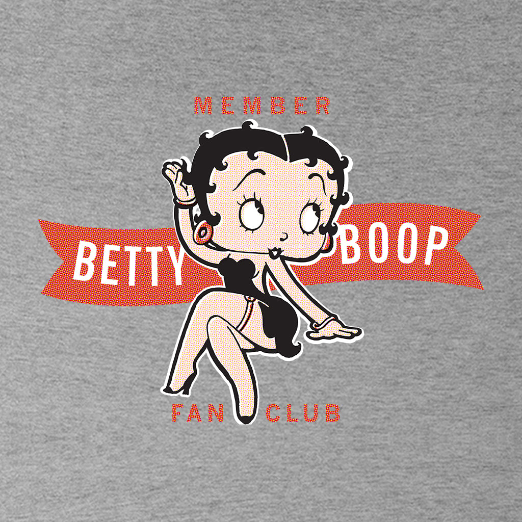 Betty Boop Fan Club Member Women's T-Shirt-Betty Boop Shop