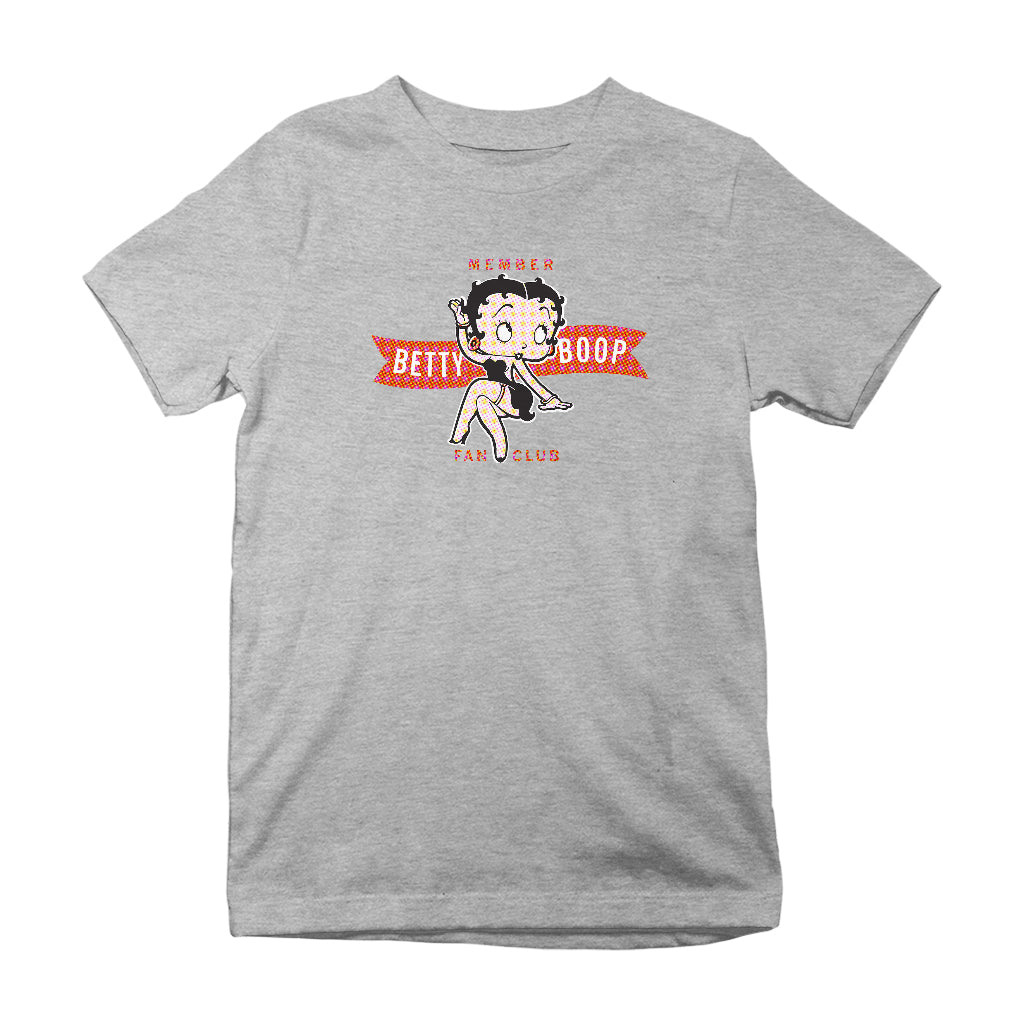 Betty Boop Fan Club Member Kids T-Shirt