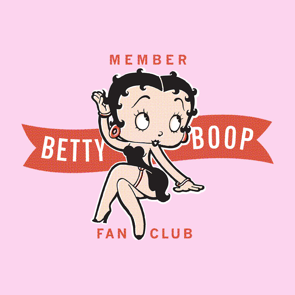 Betty Boop Fan Club Member Women's Sweatshirt-Betty Boop Shop