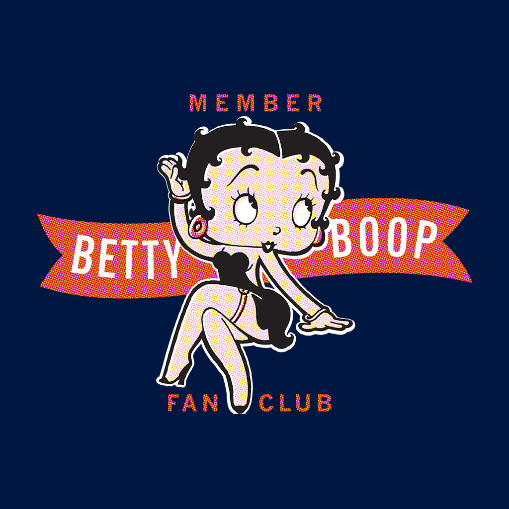 Betty Boop Fan Club Member Women's T-Shirt-Betty Boop Shop