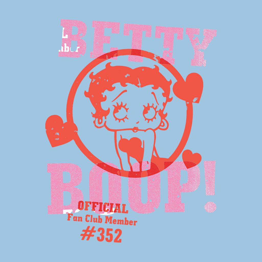 Betty Boop Official Fan Club Member Men's Hooded Sweatshirt-Betty Boop Shop