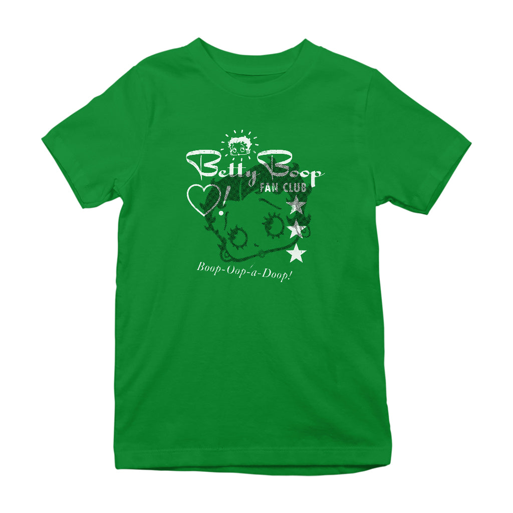 Betty Boop Oop A Doop Fan Club Kids T-Shirt-Betty Boop Shop