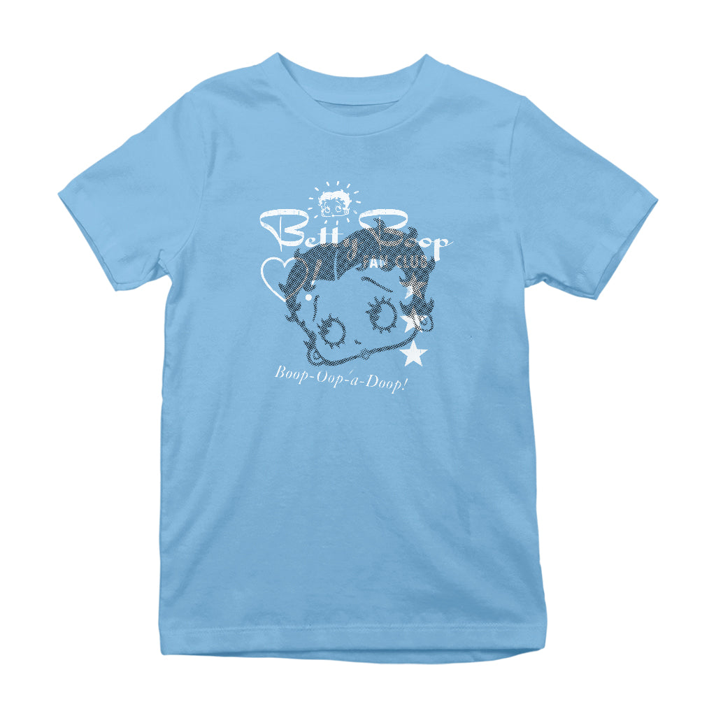 Betty Boop Oop A Doop Fan Club Kids T-Shirt-Betty Boop Shop