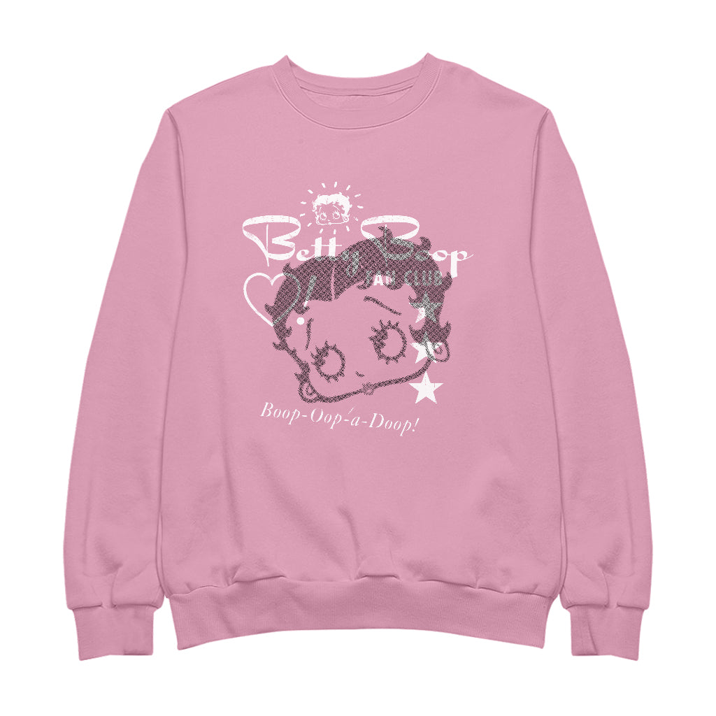 Betty Boop Oop A Doop Fan Club Men's Sweatshirt-Betty Boop Shop