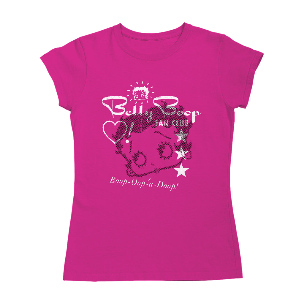 Betty Boop Oop A Doop Fan Club Women's T-Shirt
