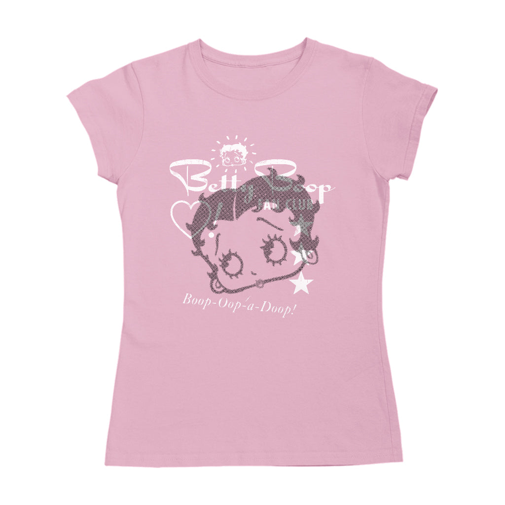 Betty Boop Oop A Doop Fan Club Women's T-Shirt-Betty Boop Shop