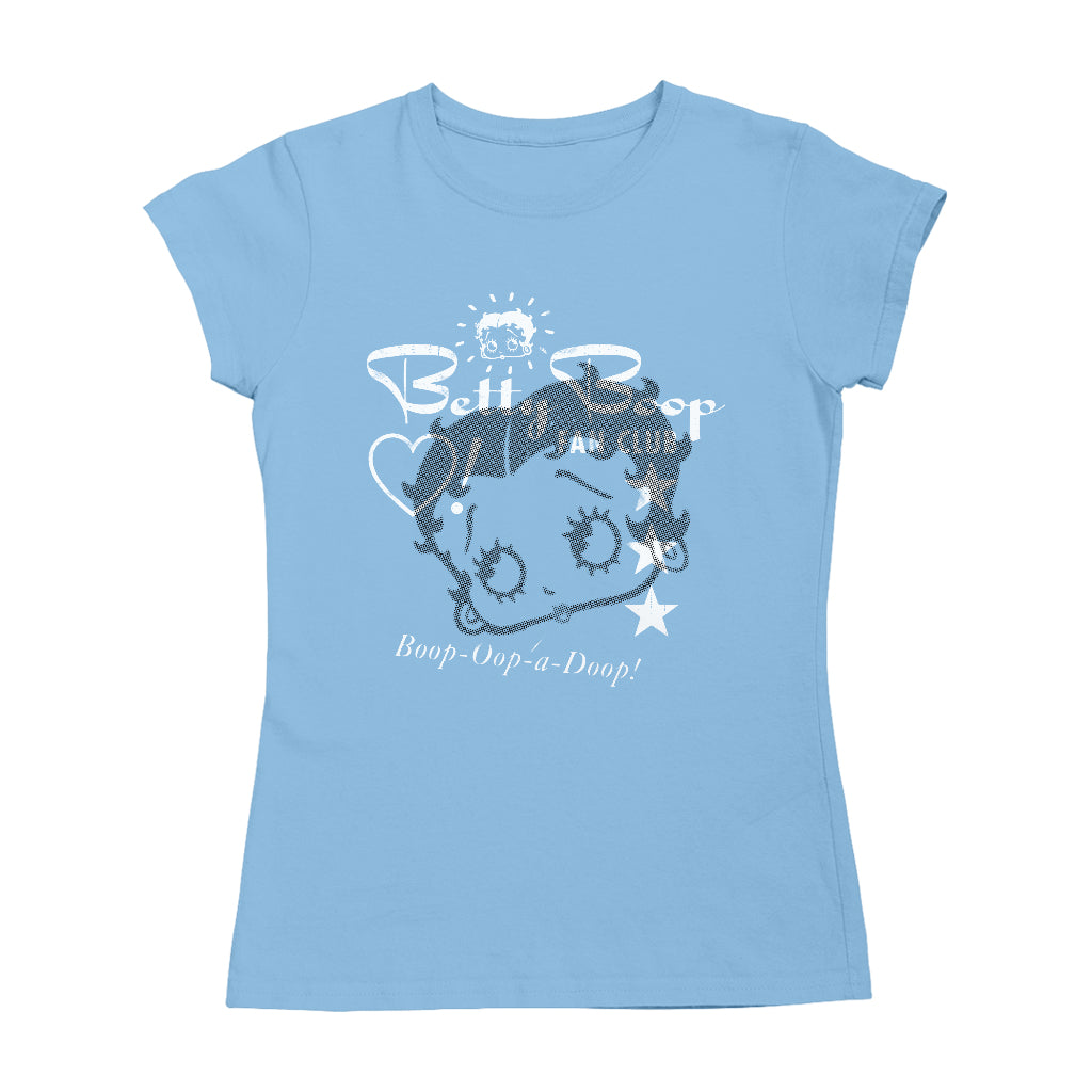 Betty Boop Oop A Doop Fan Club Women's T-Shirt-Betty Boop Shop
