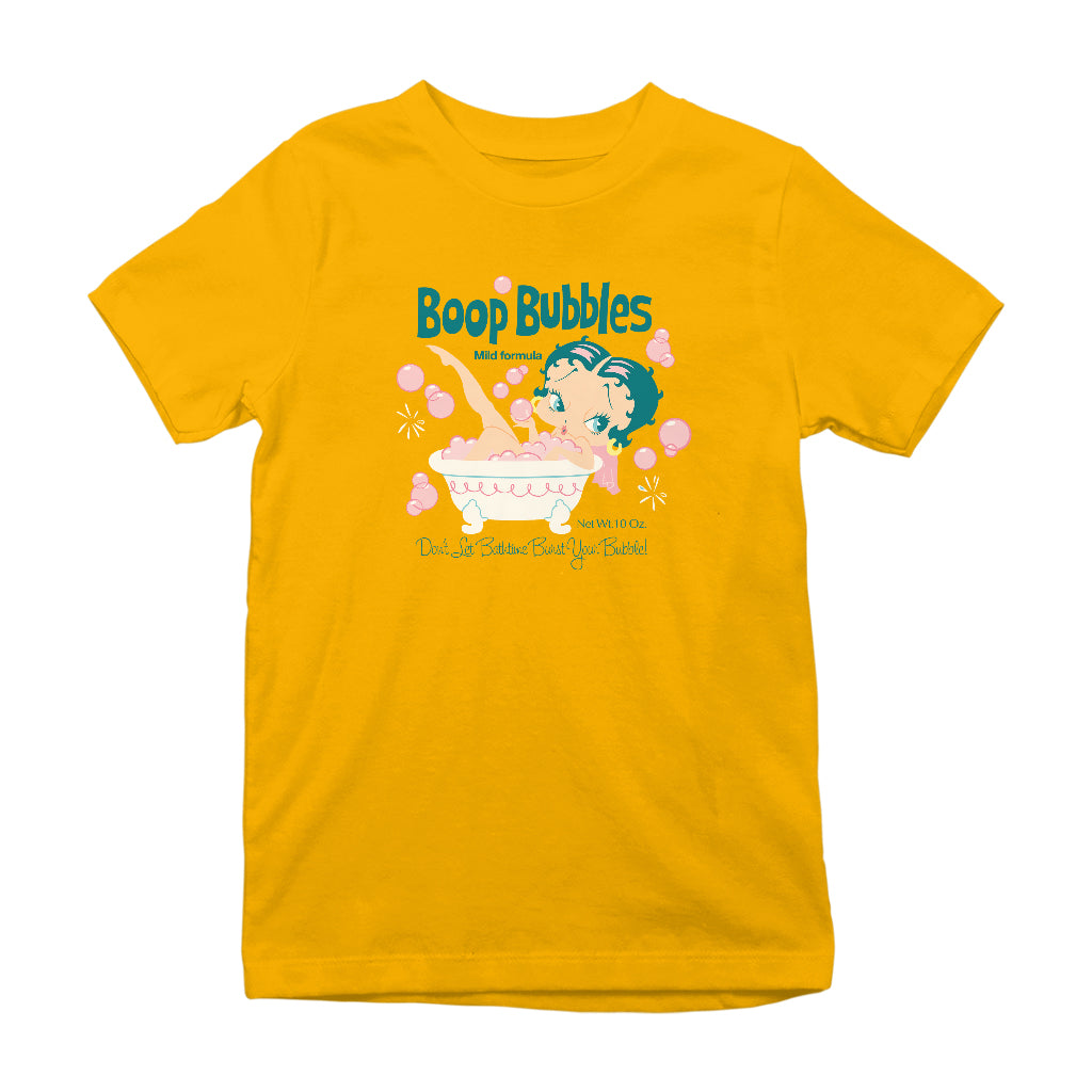 Betty Boop Bubble Bath Kids T-Shirt-Betty Boop Shop