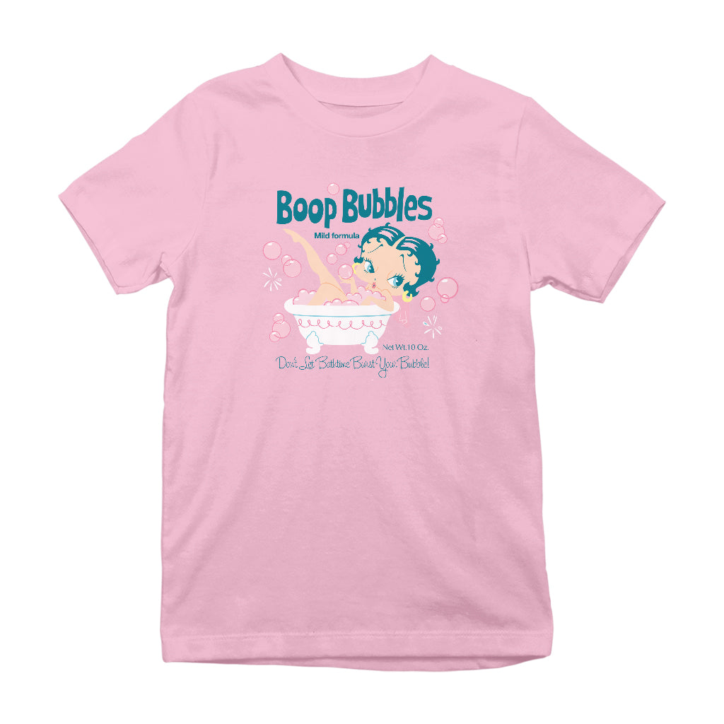 Betty Boop Bubble Bath Kids T-Shirt-Betty Boop Shop