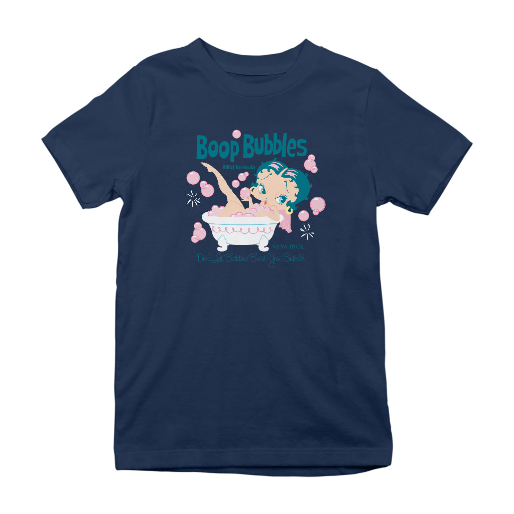 Betty Boop Bubble Bath Kids T-Shirt-Betty Boop Shop