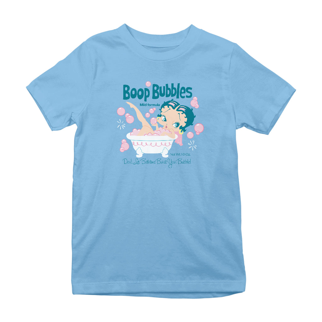 Betty Boop Bubble Bath Kids T-Shirt-Betty Boop Shop