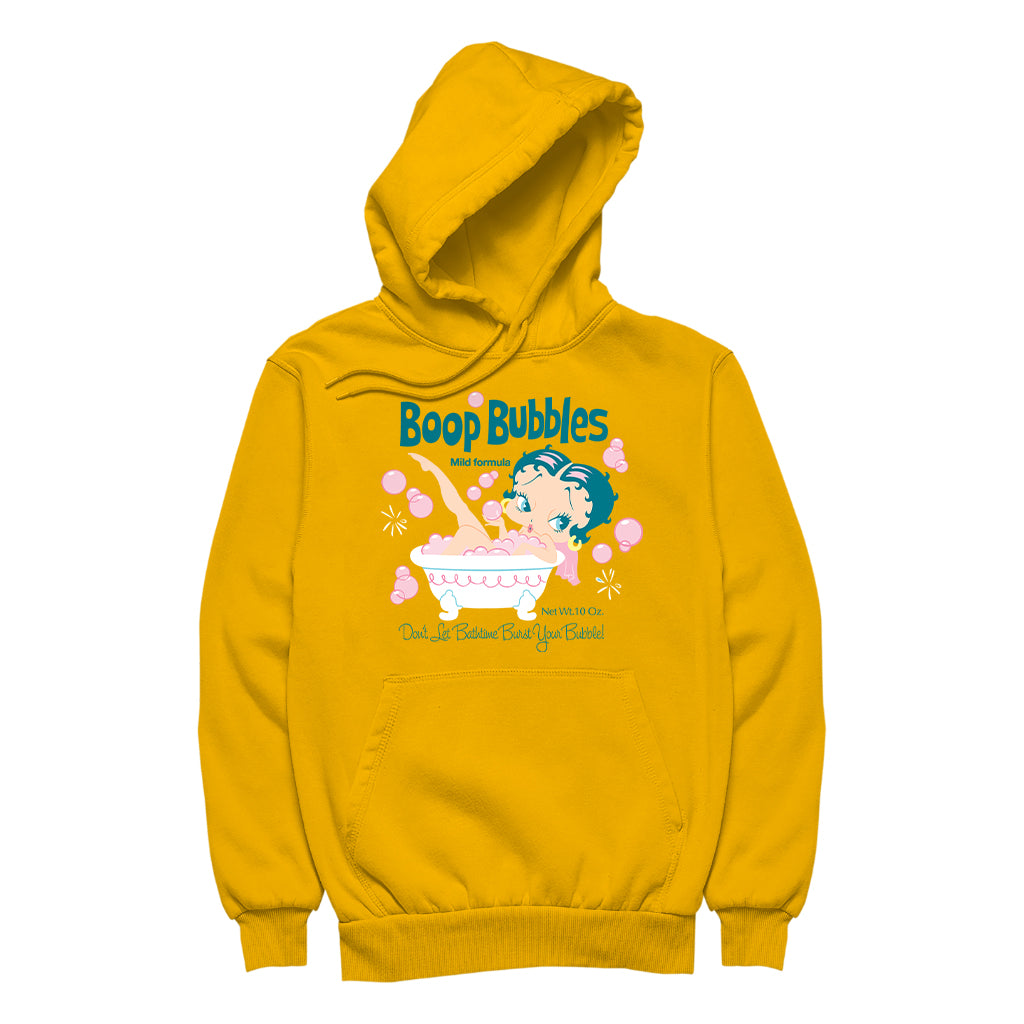 Betty Boop Bubble Bath Men's Hooded Sweatshirt-Betty Boop Shop