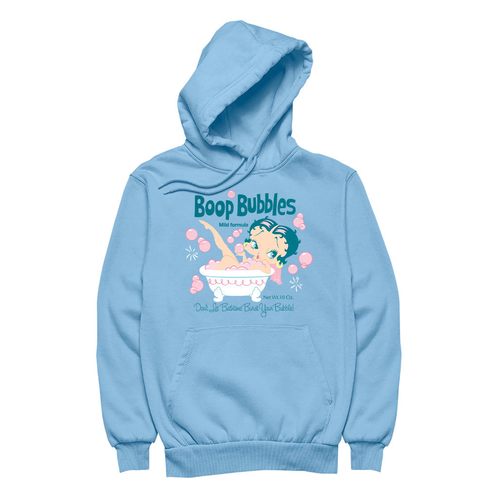 Betty Boop Bubble Bath Men's Hooded Sweatshirt-Betty Boop Shop