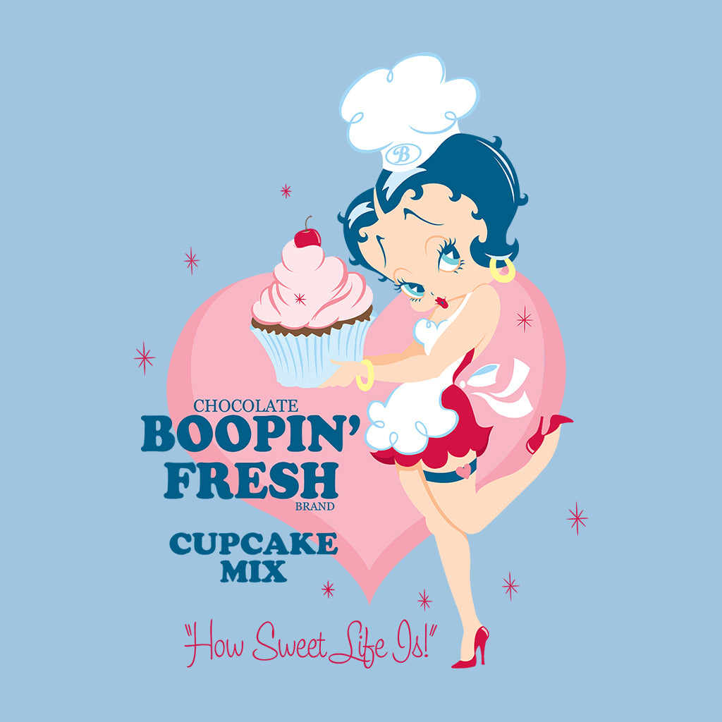 Betty Boop Cupcake Mix Men's Sweatshirt-Betty Boop Shop