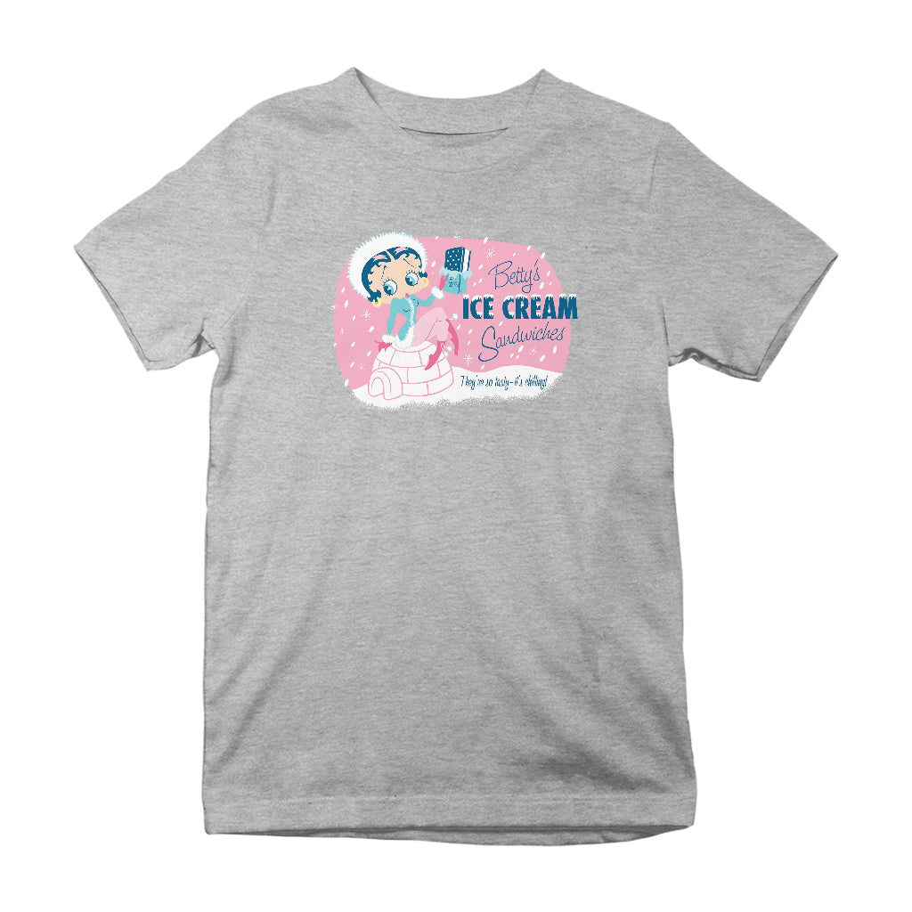 Betty Boop Eskimo Kids T-Shirt