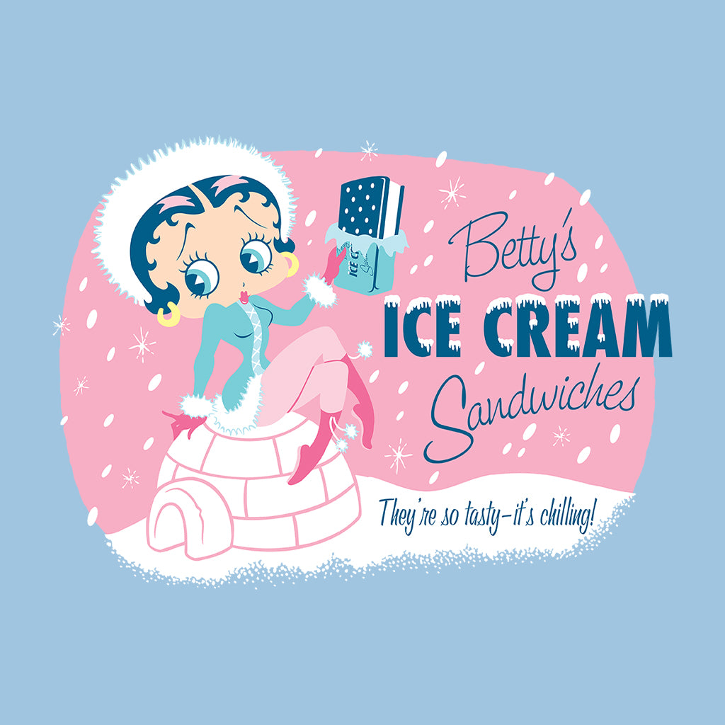 Betty Boop Eskimo Men's Sweatshirt-Betty Boop Shop