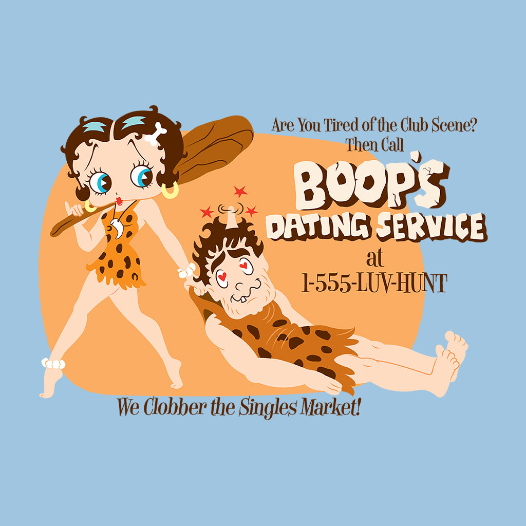Betty Boop Dating Services Kids Hooded Sweatshirt-Betty Boop Shop