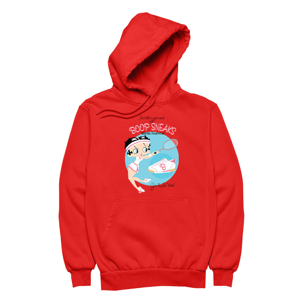 Betty Boop Athletic Footwear Men's Hooded Sweatshirt