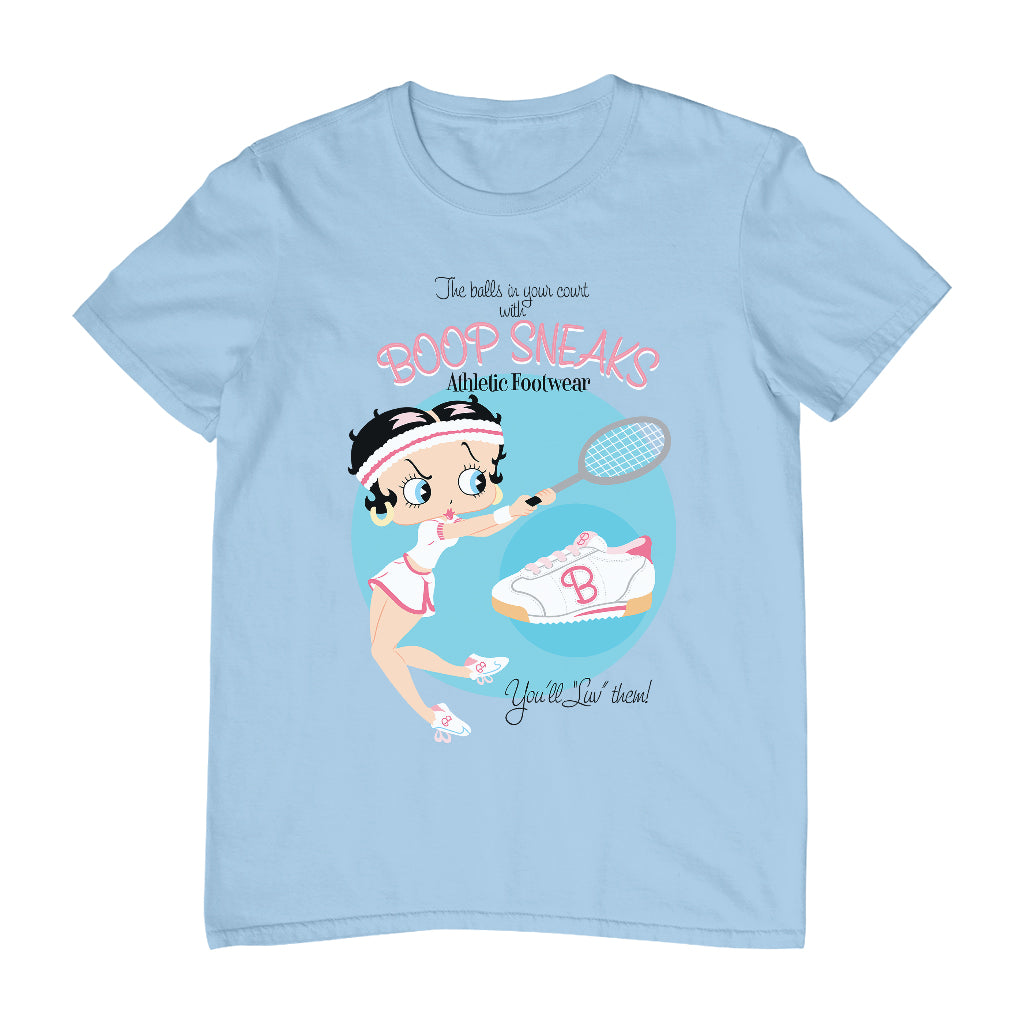 Betty Boop Athletic Footwear Men's T-Shirt-Betty Boop Shop