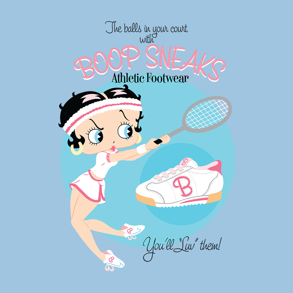 Betty Boop Athletic Footwear Kids Sweatshirt-Betty Boop Shop