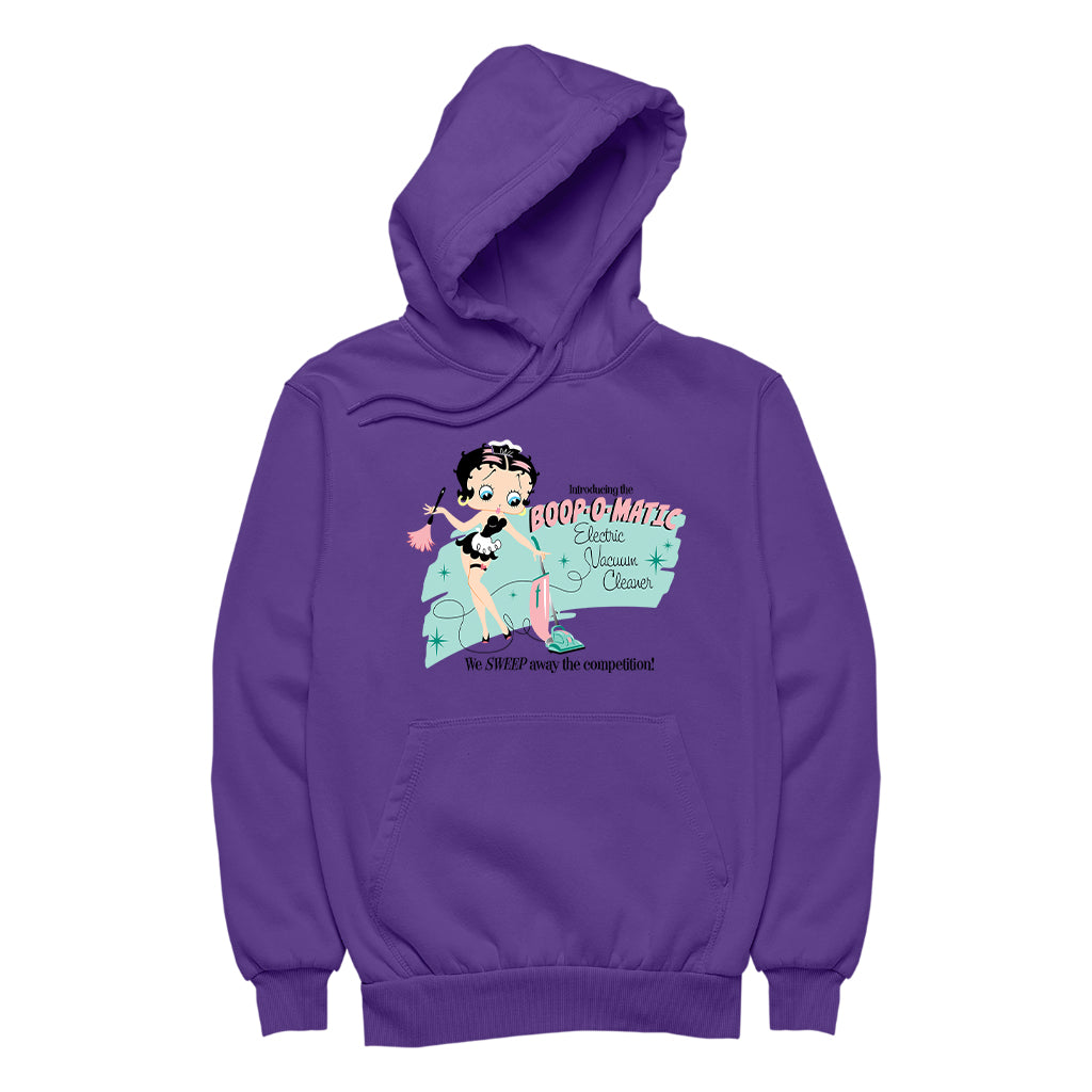Betty Boop Cleaning Services Men's Hooded Sweatshirt-Betty Boop Shop