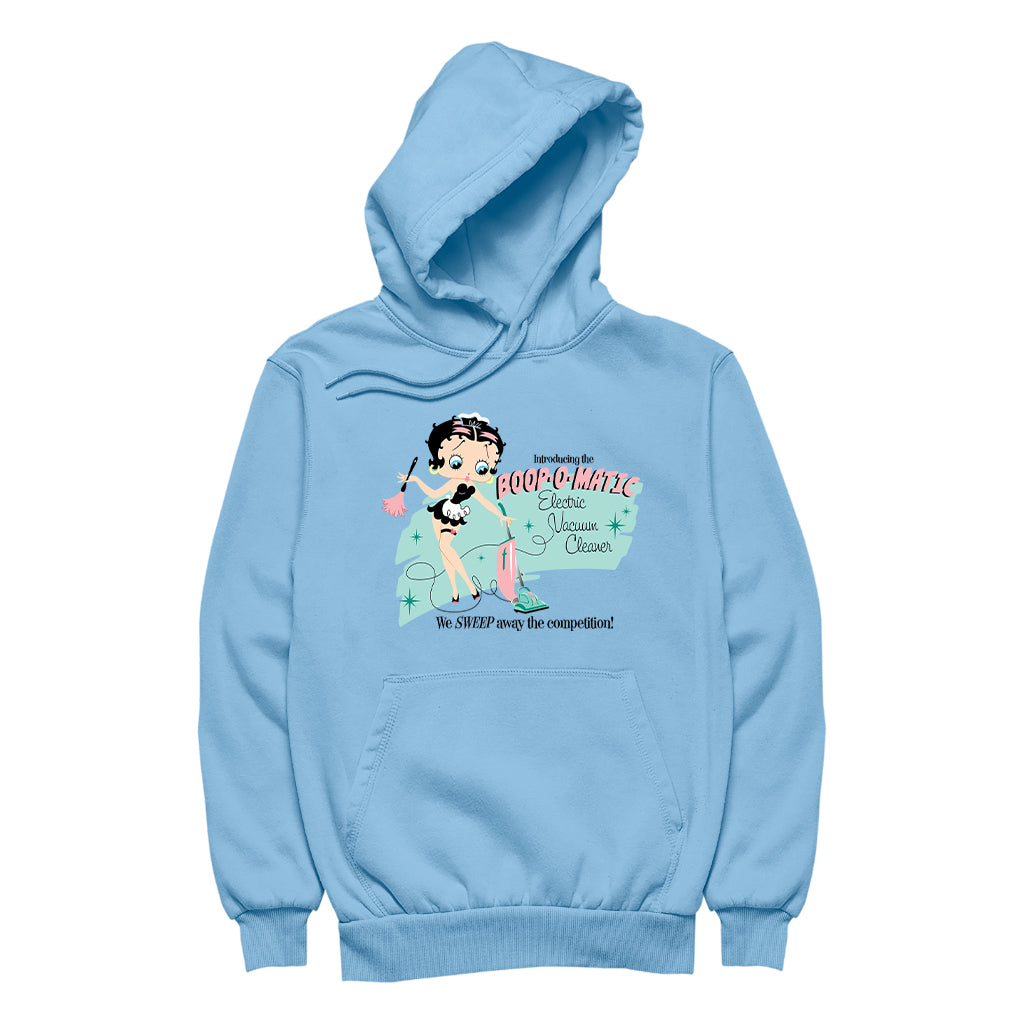 Betty Boop Cleaning Services Men's Hooded Sweatshirt-Betty Boop Shop