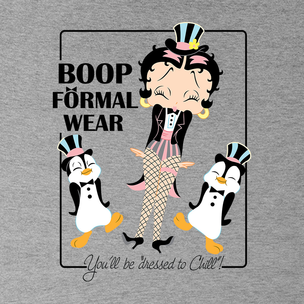 Betty Boop Formal Wear Men's Sweatshirt-Betty Boop Shop