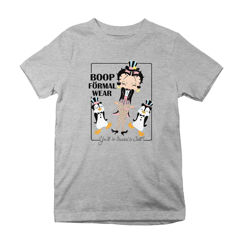 Betty Boop Formal Wear Kids T-Shirt