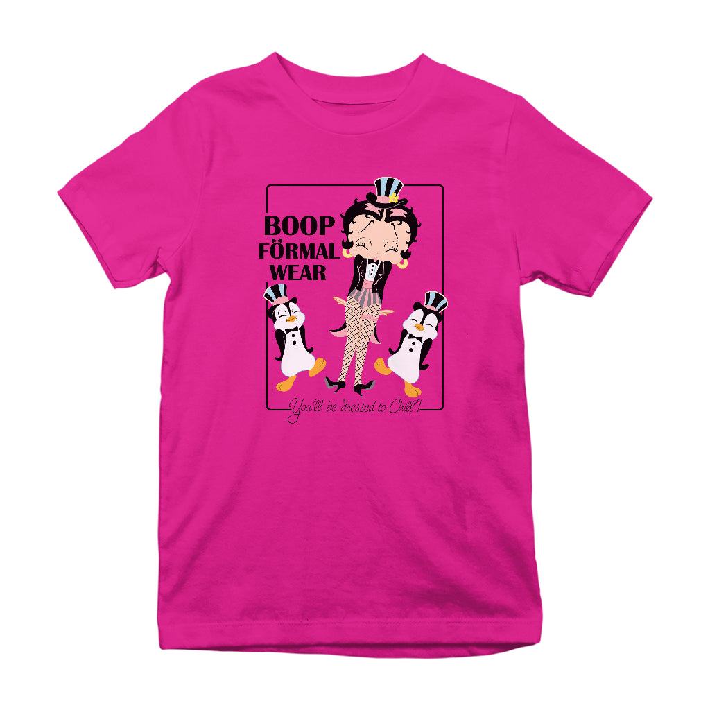 Betty Boop Formal Wear Kids T-Shirt-Betty Boop Shop