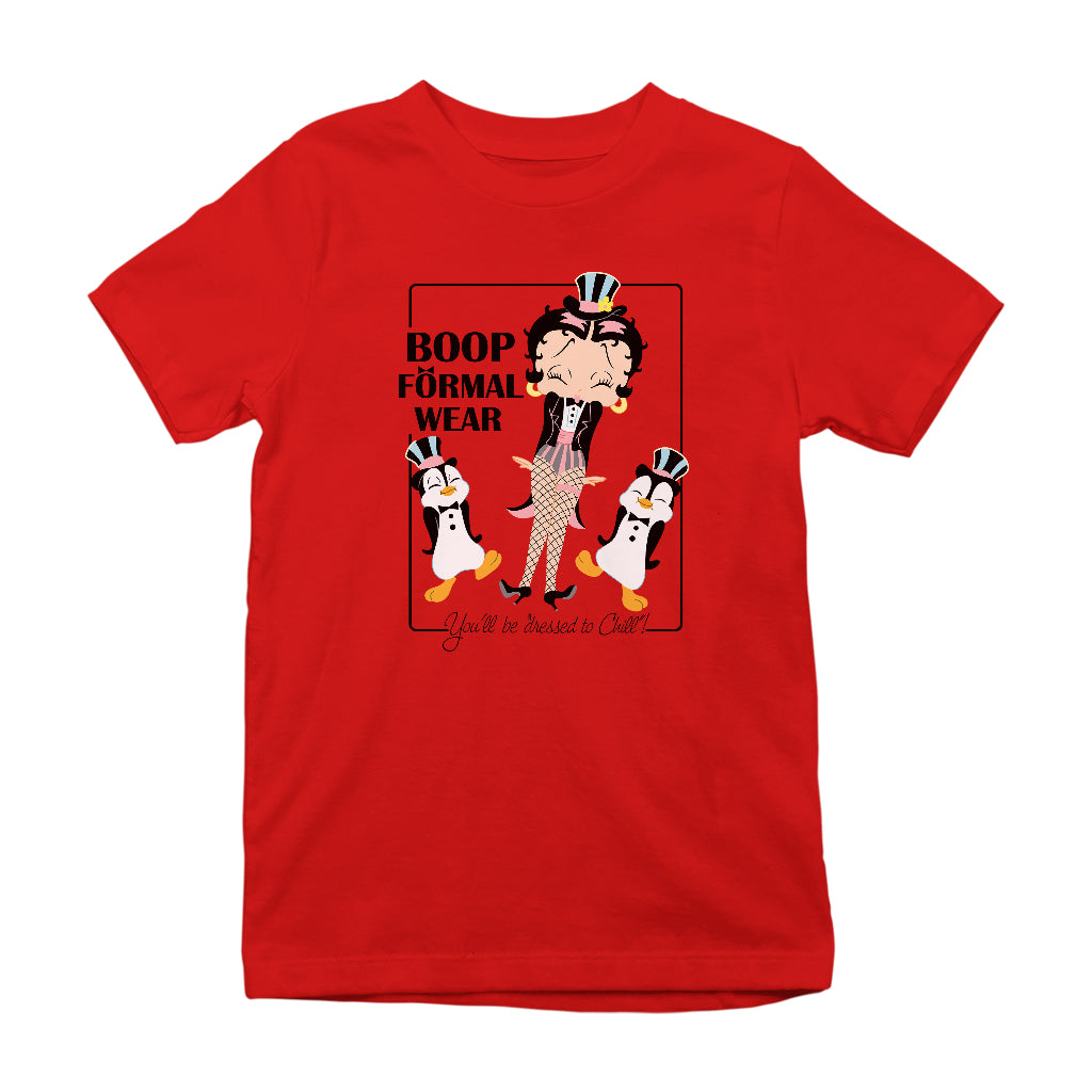 Betty Boop Formal Wear Kids T-Shirt-Betty Boop Shop