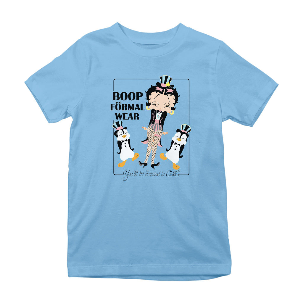 Betty Boop Formal Wear Kids T-Shirt-Betty Boop Shop