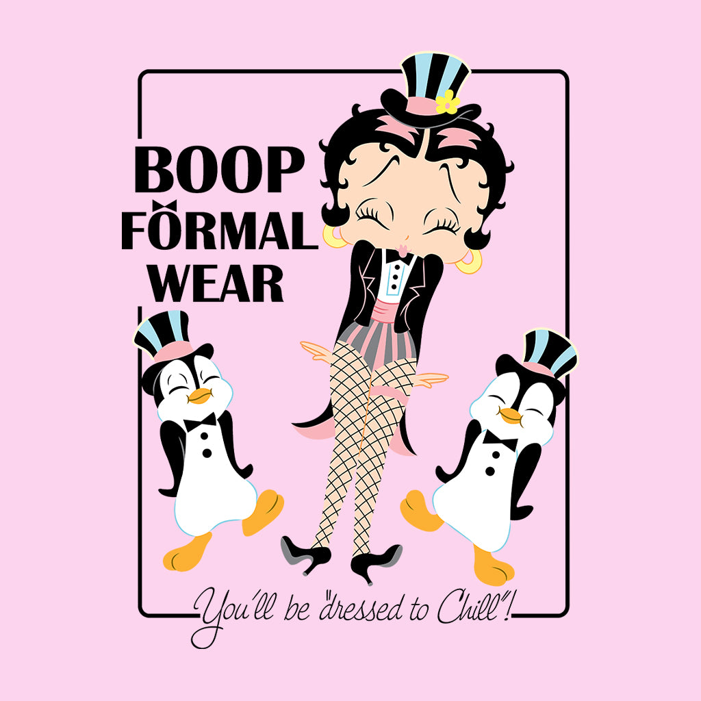 Betty Boop Formal Wear Men's Hooded Sweatshirt-Betty Boop Shop