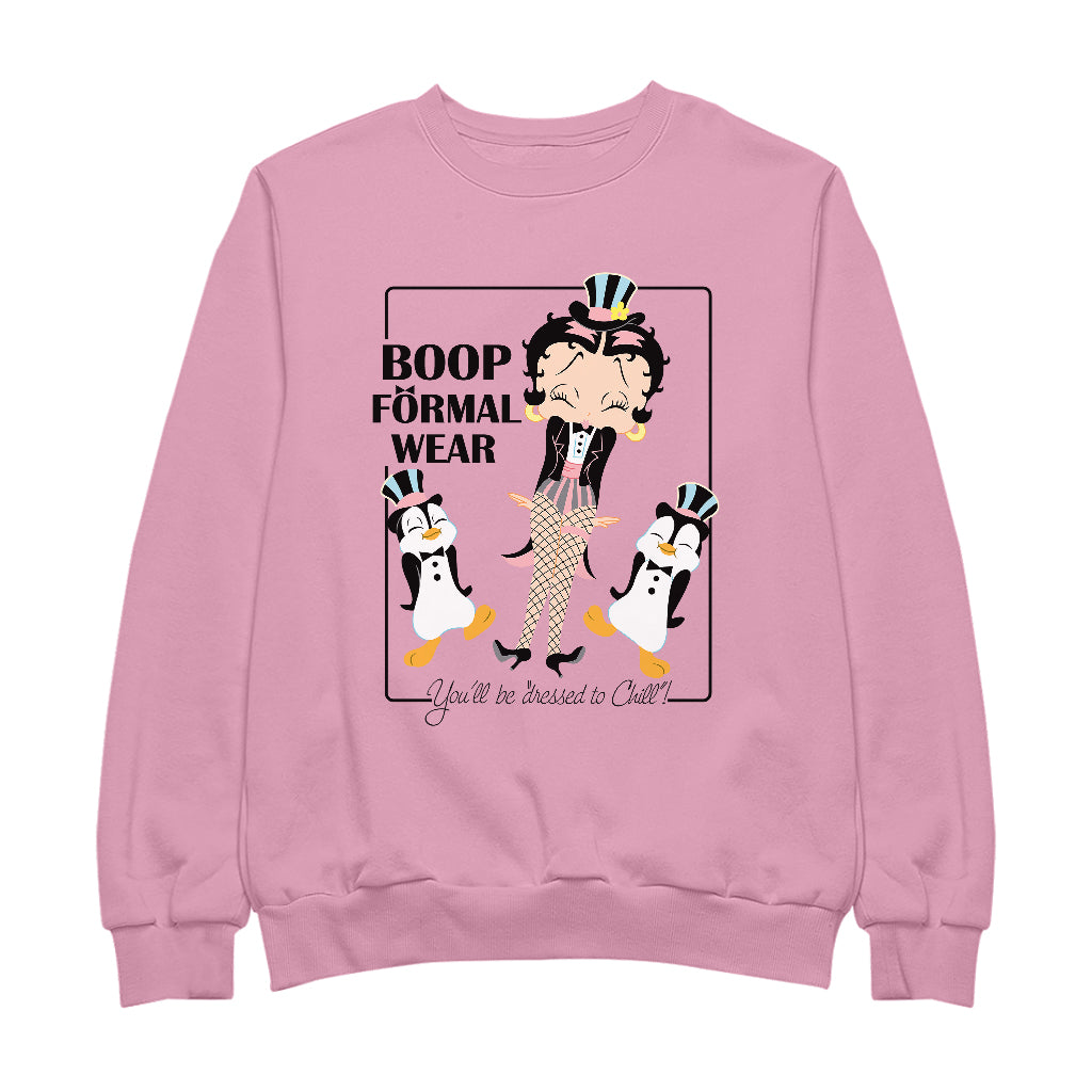 Betty Boop Formal Wear Men's Sweatshirt-Betty Boop Shop