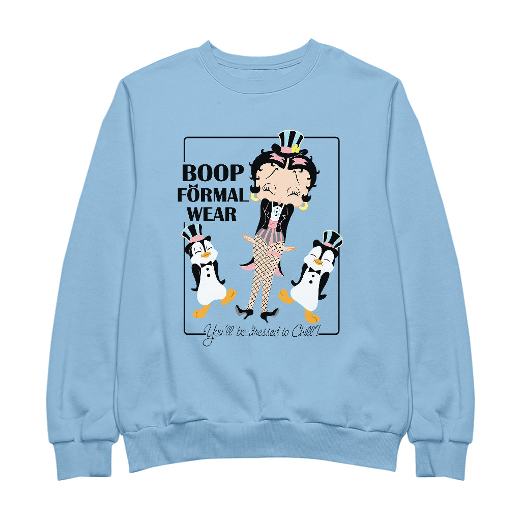 Betty Boop Formal Wear Men's Sweatshirt-Betty Boop Shop