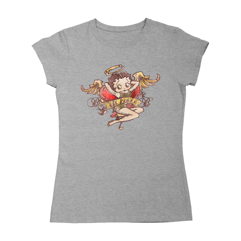 Betty Boop Lil Angel Tattoo Women's T-Shirt