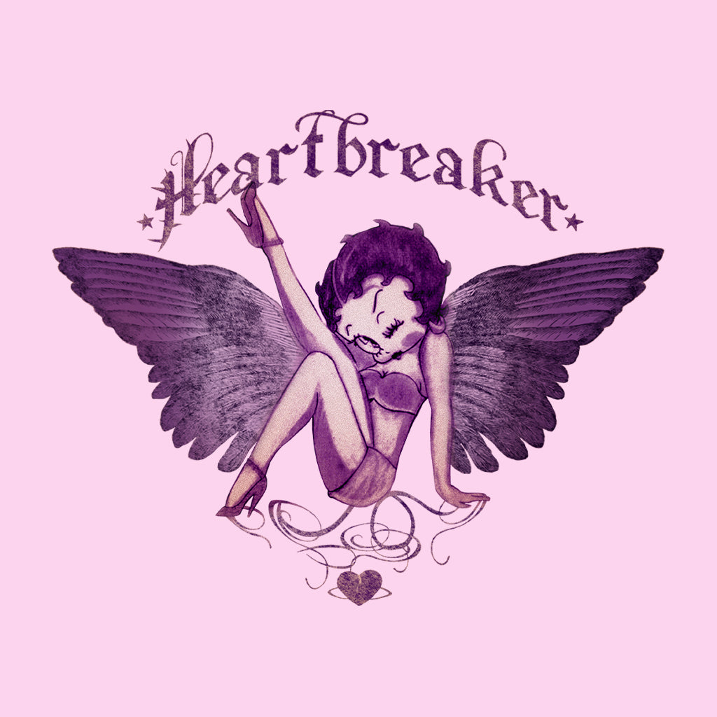 Betty Boop Heartbreaker Tattoo Men's Hooded Sweatshirt-Betty Boop Shop